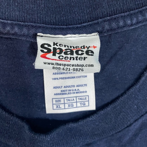 Kennedy Space Center Rockets T-Shirt Navy Blue Size XL - Picture 4 of 5